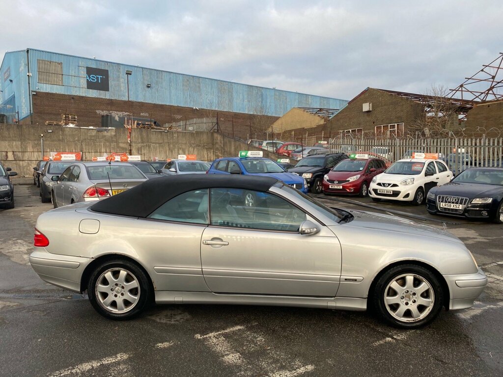 Mercedes-Benz CLK 2.3 Clk230 Kompressor Avantgarde Cabriolet Silver #4