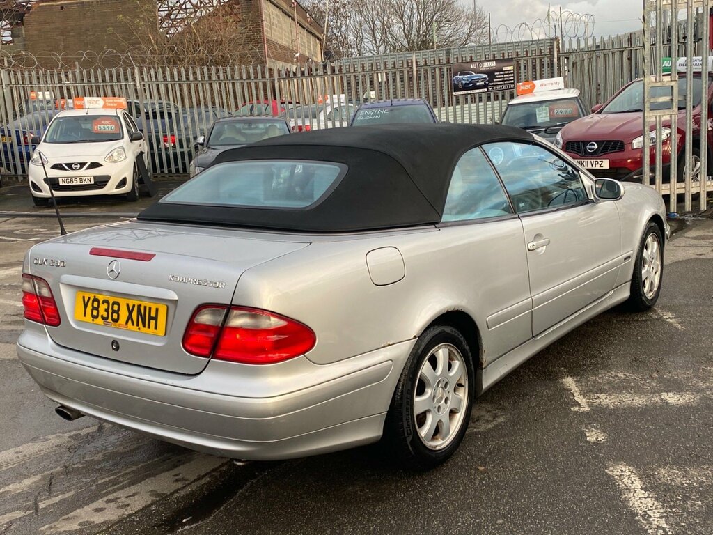 Mercedes-Benz CLK 2.3 Clk230 Kompressor Avantgarde Cabriolet Silver #5