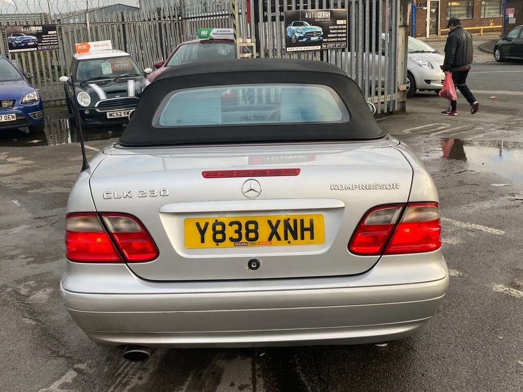 Mercedes-Benz CLK 2.3 Clk230 Kompressor Avantgarde Cabriolet Silver #6