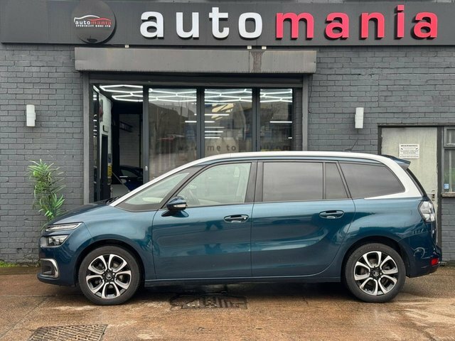 Citroen Grand C4 SpaceTourer Bluehdi Flair Plus Mpv NU69VXR Blue #4