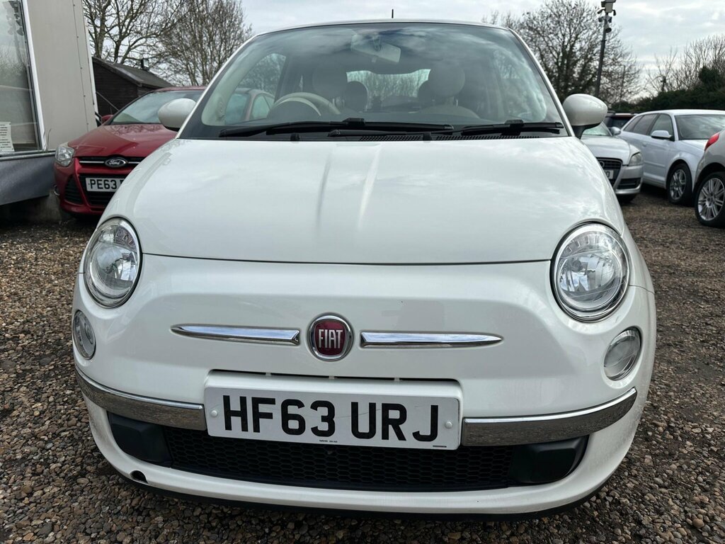 Fiat 500 1.2 Lounge Euro 4 HF63URJ White #2
