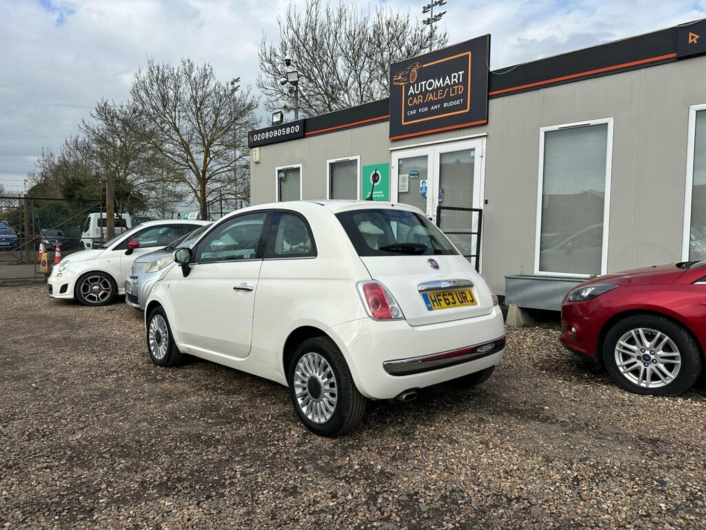 Fiat 500 1.2 Lounge Euro 4 HF63URJ White #3