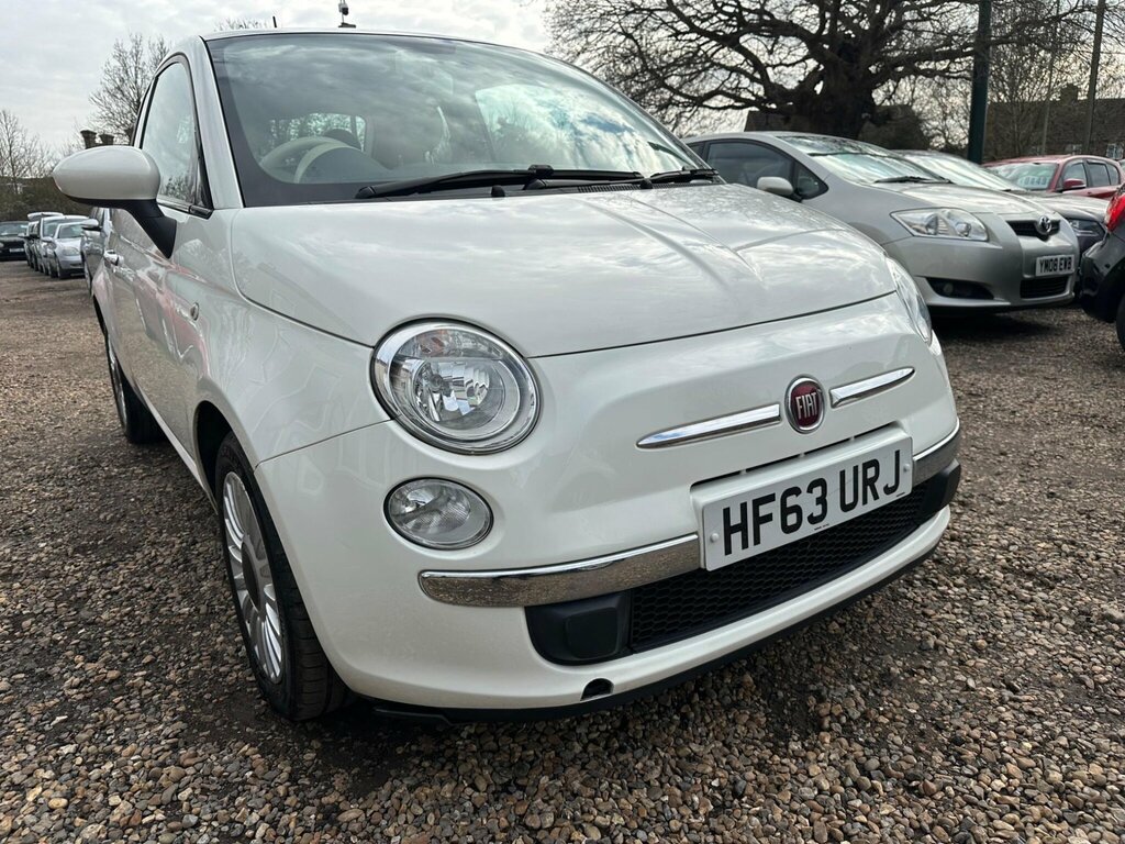 Fiat 500 1.2 Lounge Euro 4 HF63URJ White #4