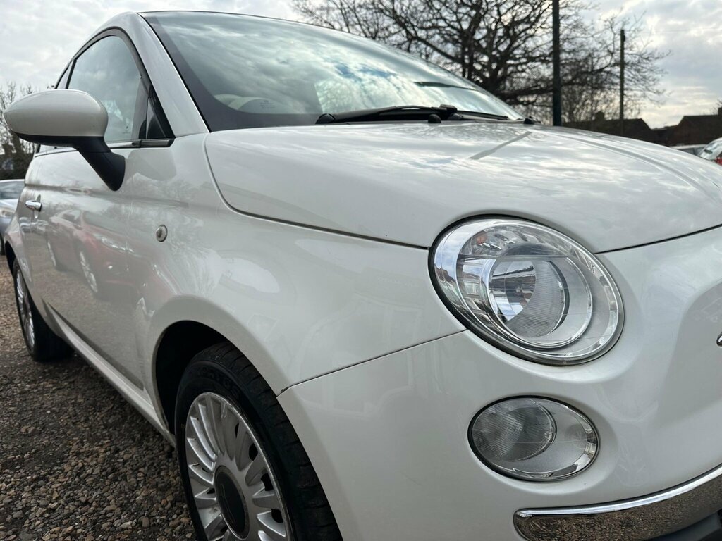 Fiat 500 1.2 Lounge Euro 4 HF63URJ White #5
