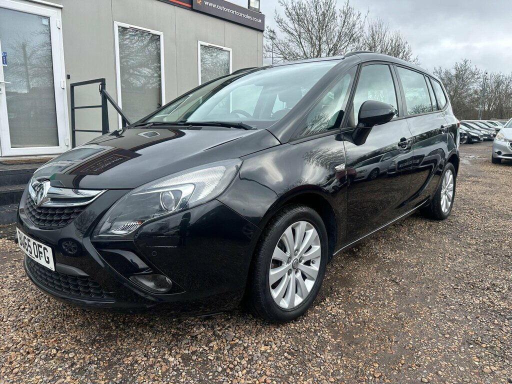 Vauxhall Zafira Tourer 1.4I Turbo Exclusiv Euro 6 BU65OFG Black #2