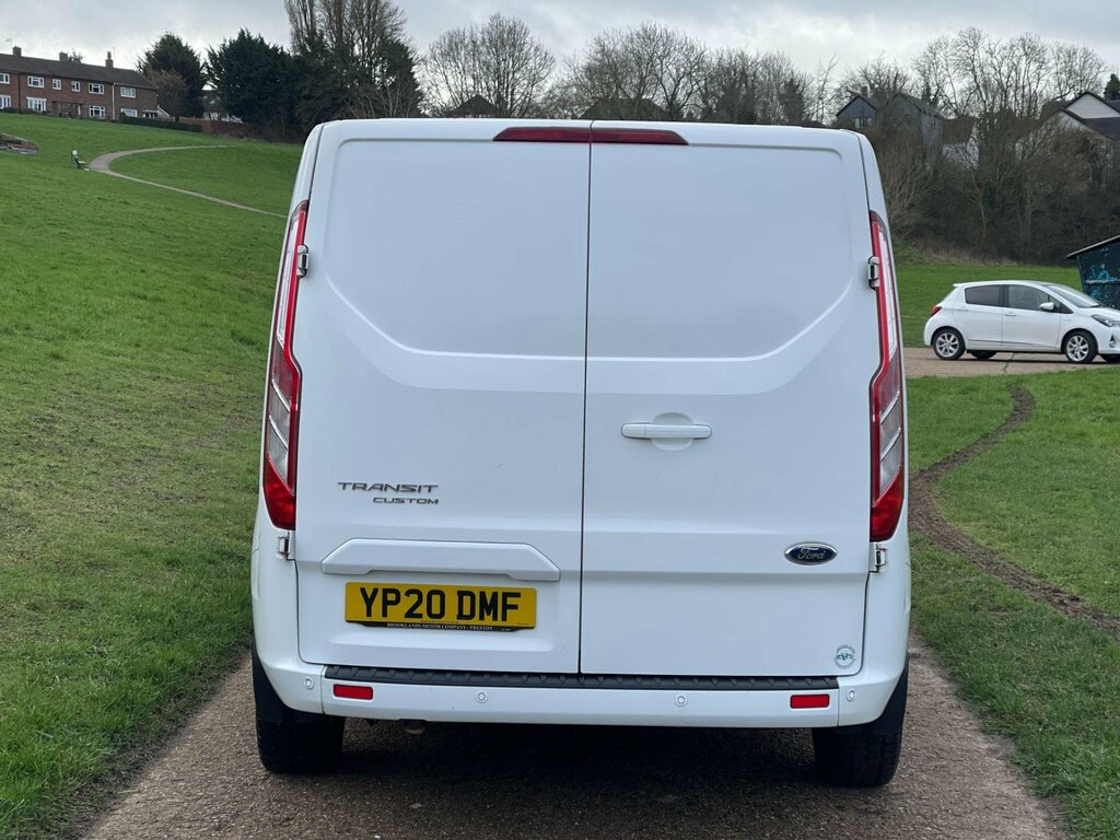 Ford Transit Custom 2.0 320 Ecoblue Limited Crew Van L1 H1 Euro 6 Ss YP20DMF White #5