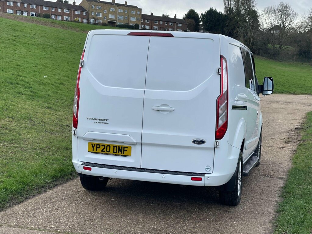 Ford Transit Custom 2.0 320 Ecoblue Limited Crew Van L1 H1 Euro 6 Ss YP20DMF White #4
