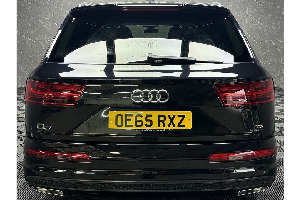 Audi Q7 Tdi V6 S Line U5107 Ulez OE65RXZ Black #6