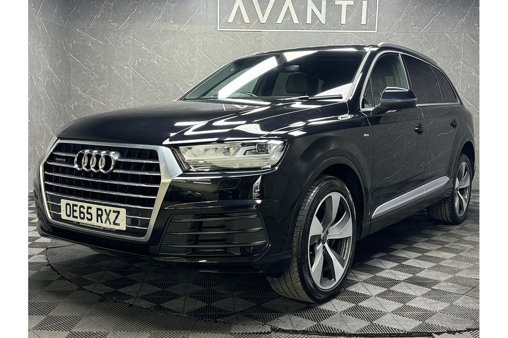 Audi Q7 Tdi V6 S Line U5107 Ulez OE65RXZ Black #3