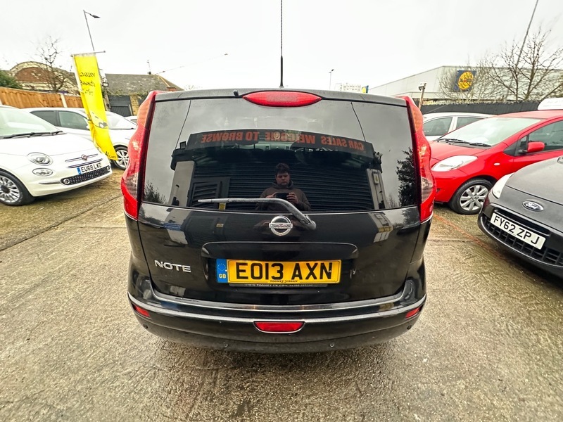 Nissan Note N-tec Plus Black #5