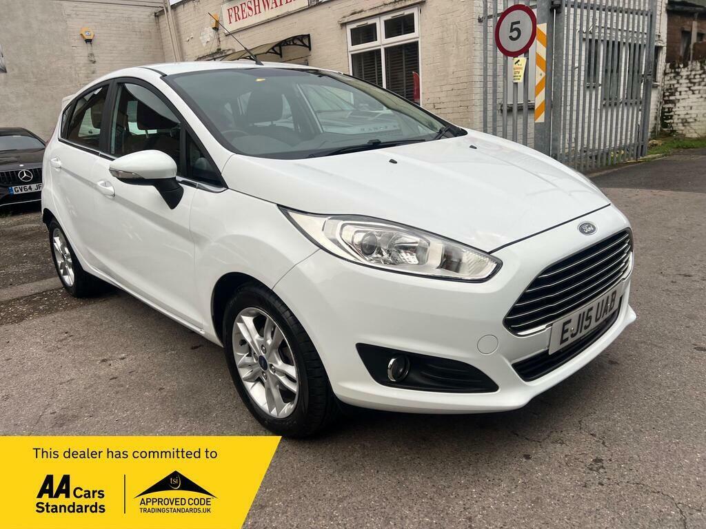 Ford Fiesta 1.0T Ecoboost Zetec Euro 6 S S White