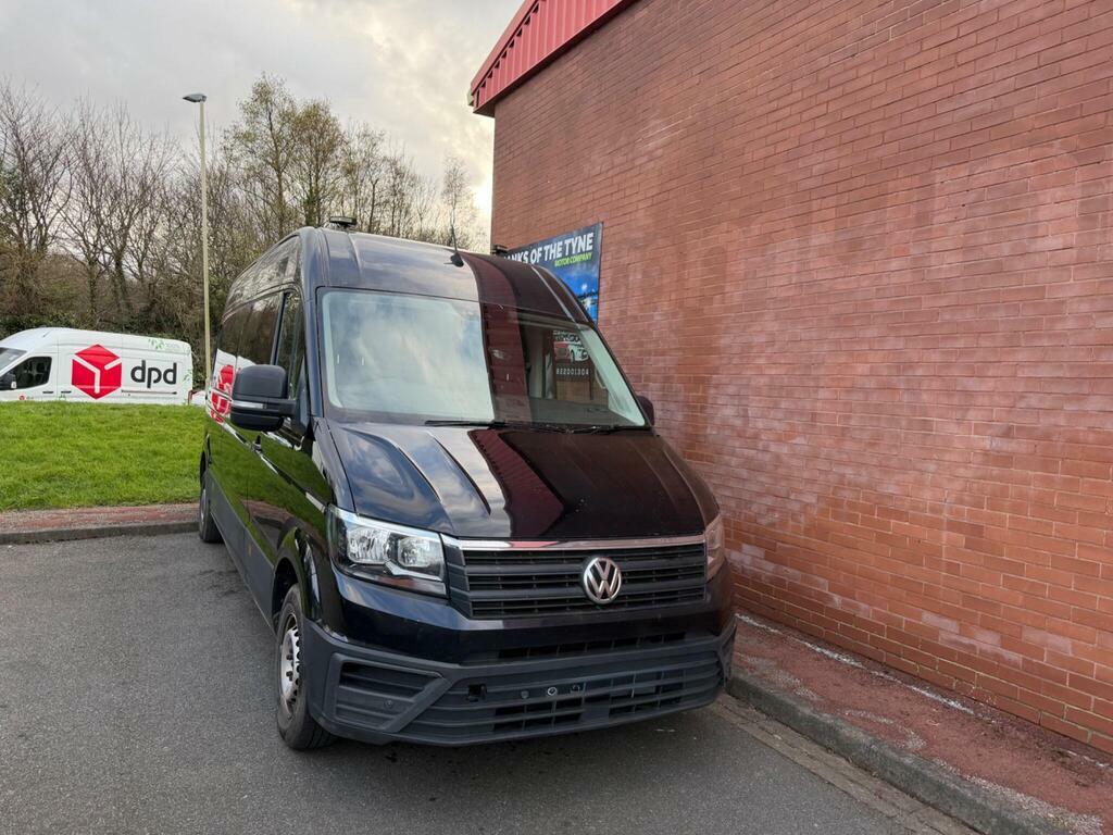Volkswagen Crafter 2.0 Tdi Cr35 Bluemotion Tech Highline 4Motion Lwb  Black #4