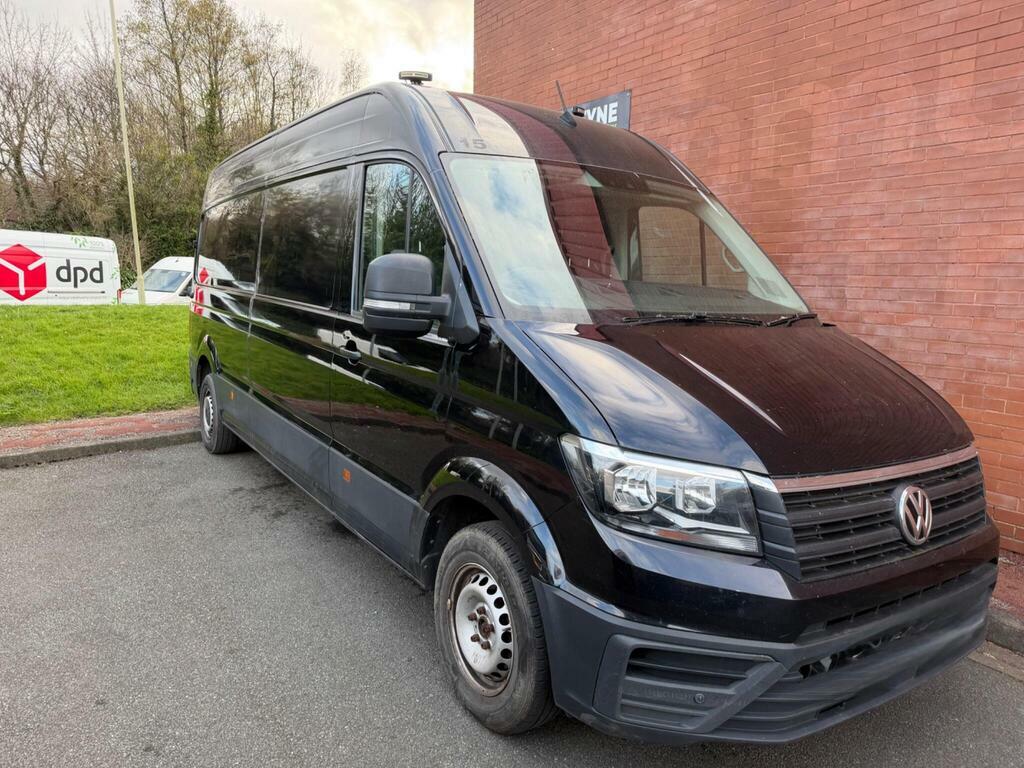 Volkswagen Crafter 2.0 Tdi Cr35 Bluemotion Tech Highline 4Motion Lwb Black