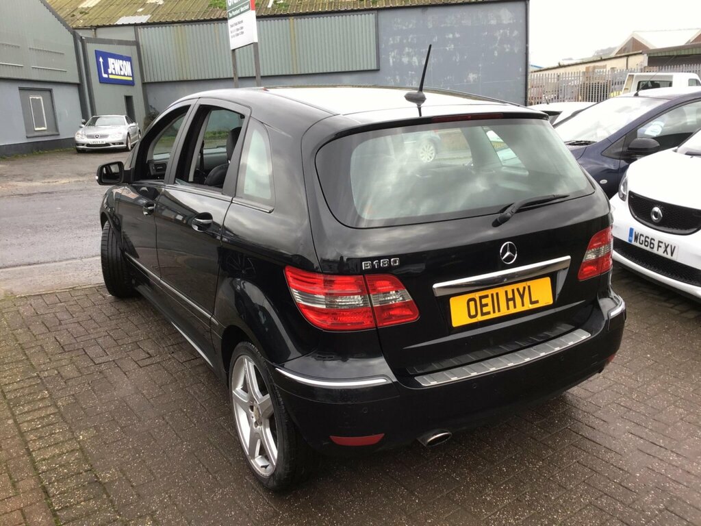 Mercedes-Benz B Class 1.7 B180 Sport Cvt Black #3