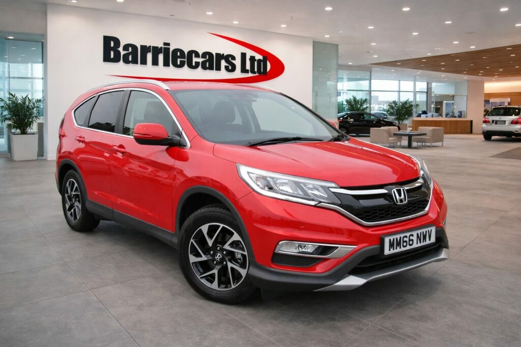 Honda Cr-V 1.6 I-dtec Se Plus Navi Euro 6 S S Red