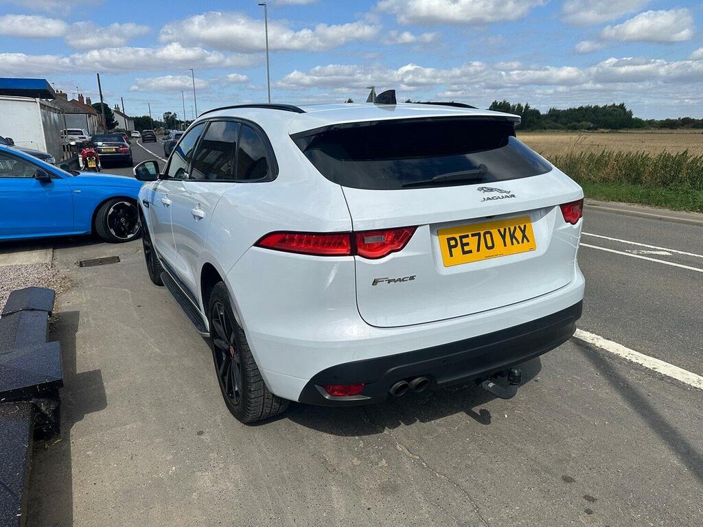 Jaguar F-Pace Suv 2.0 D180 Chequered Flag 2020 PE70YKX White #5