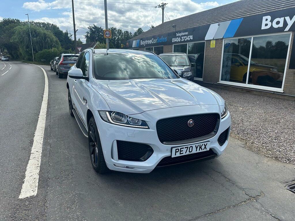 Jaguar F-Pace Suv 2.0 D180 Chequered Flag 2020 White