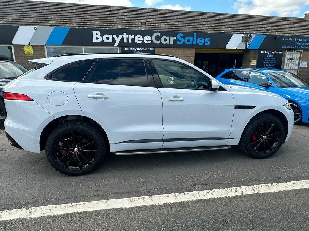 Jaguar F-Pace Suv 2.0 D180 Chequered Flag 2020 PE70YKX White #2