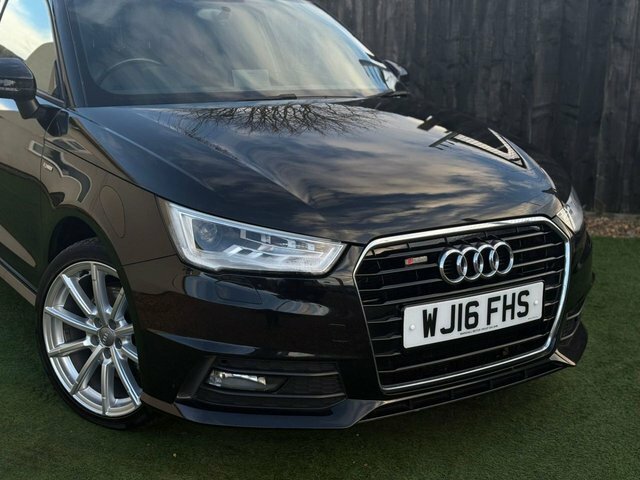 Audi A1 1.6 Tdi S Line Sportback Euro 6 WJ16FHS Black #6