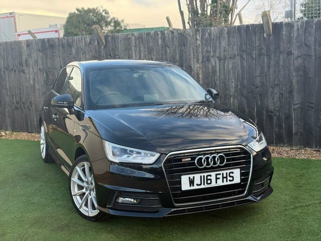 Audi A1 1.6 Tdi S Line Sportback Euro 6 WJ16FHS Black #4