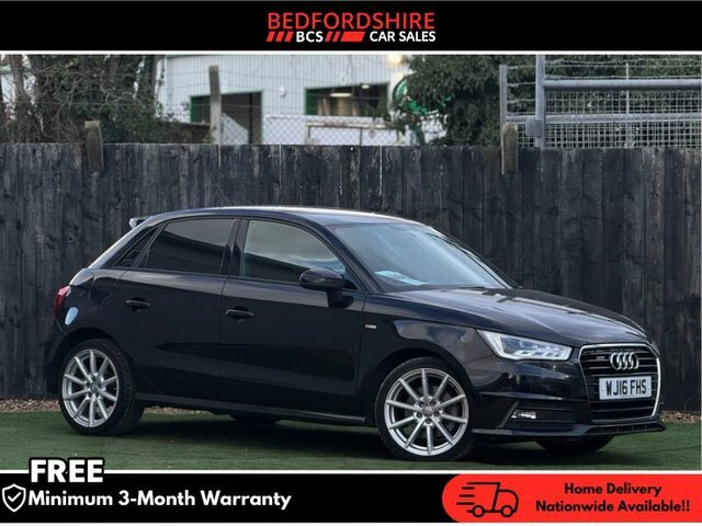 Audi A1 1.6 Tdi S Line Sportback Euro 6 Black