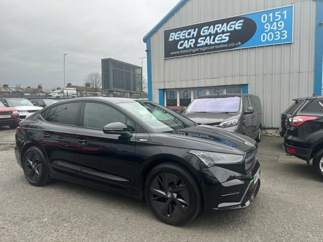 Skoda ENYAQ 2022 82Kwh Vrs Coupe 4Wd Dc135k Black