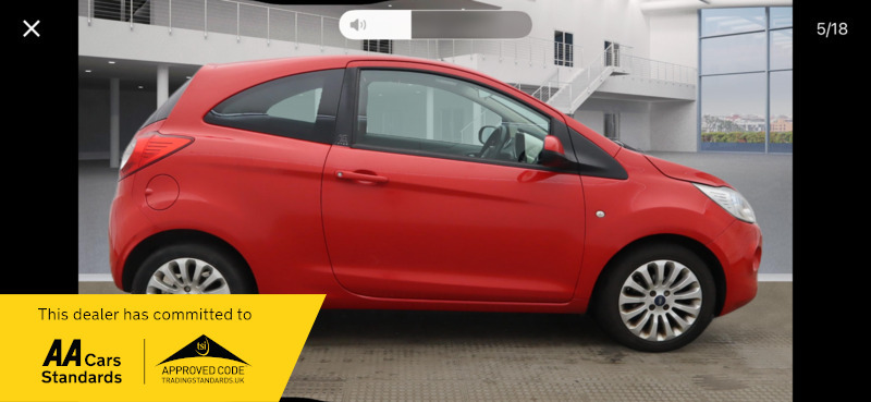 Ford KA 1.2 Zetec SJ15EJB Red #5