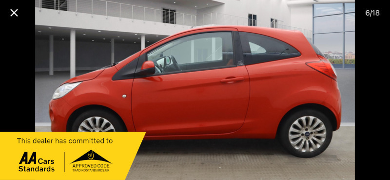 Ford KA 1.2 Zetec SJ15EJB Red #6