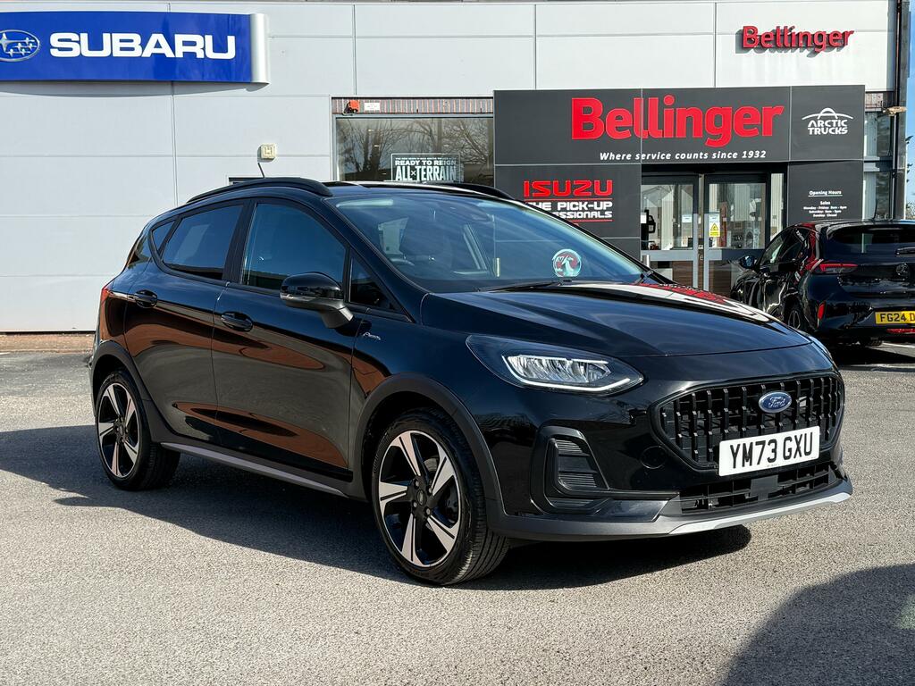 Ford Fiesta 1.0T Ecoboost Active Hatchback E YM73GXU Black #4