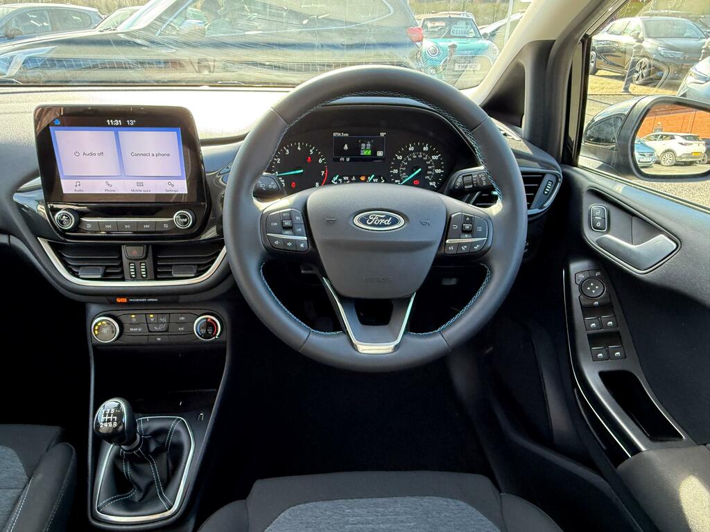 Ford Fiesta 1.0T Ecoboost Active Hatchback E YM73GXU Black #5