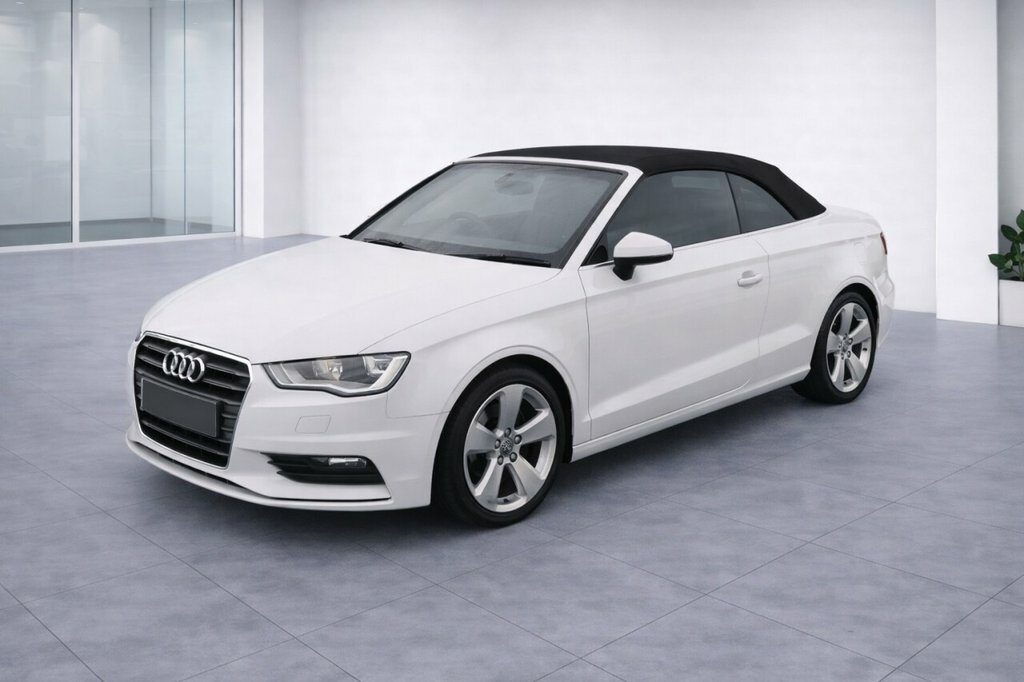 Audi A3 Cabriolet 2L Sport SG64HHO White #5