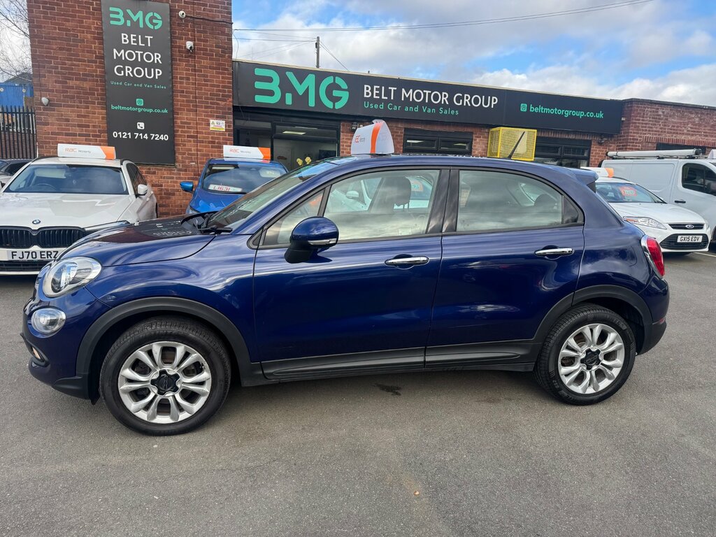 Fiat 500X 1.6 E-torq Pop Star Suv Euro 6 PK66YSV Blue #2