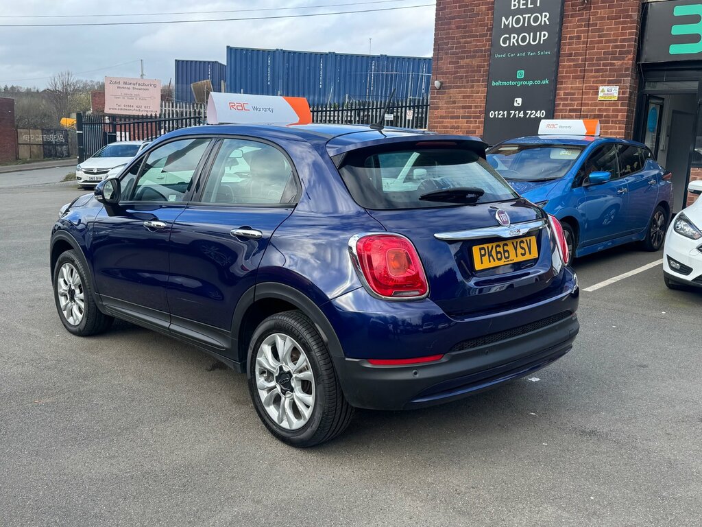 Fiat 500X 1.6 E-torq Pop Star Suv Euro 6 PK66YSV Blue #3