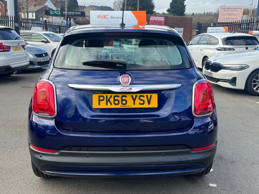 Fiat 500X 1.6 E-torq Pop Star Suv Euro 6 PK66YSV Blue #5