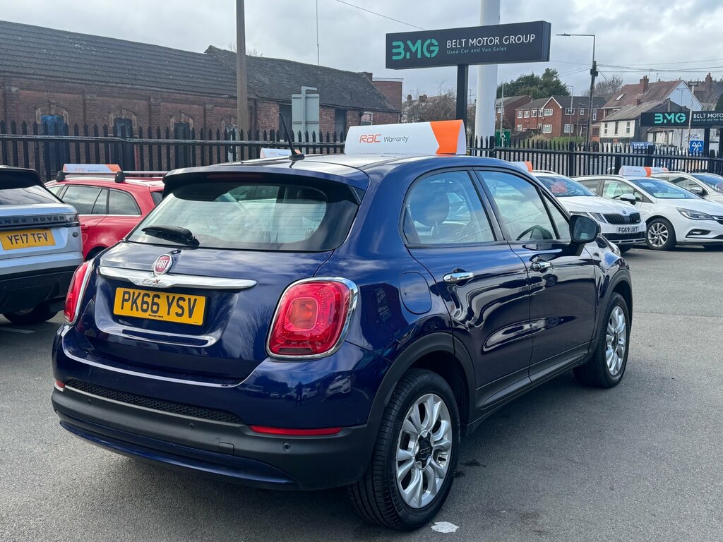 Fiat 500X 1.6 E-torq Pop Star Suv Euro 6 PK66YSV Blue #6