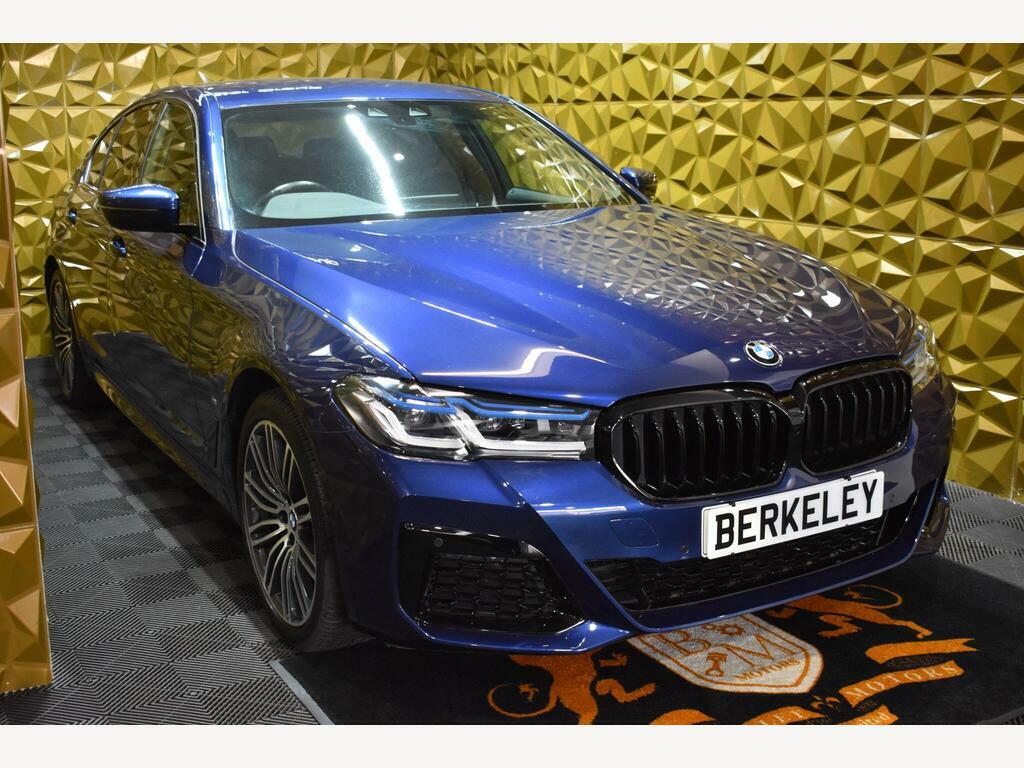 BMW 5 Series 2.0 530E 9.2Kwh M Sport Euro 6 S S Blue
