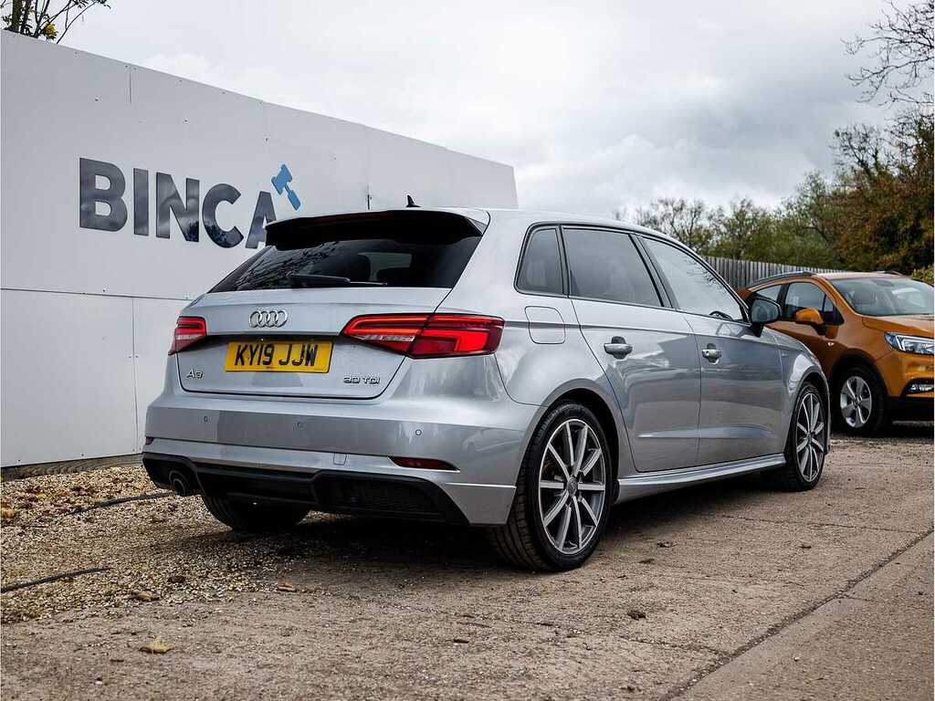 Audi A3 S Line Black Edition 30 Tdi Silver #5