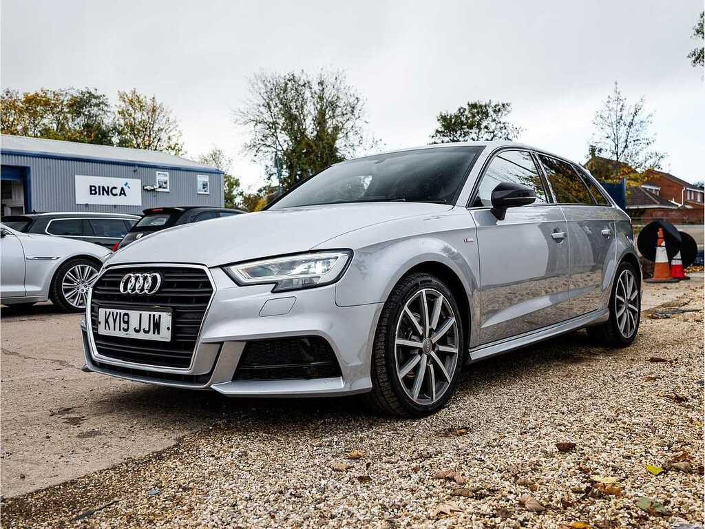 Audi A3 S Line Black Edition 30 Tdi Silver #3