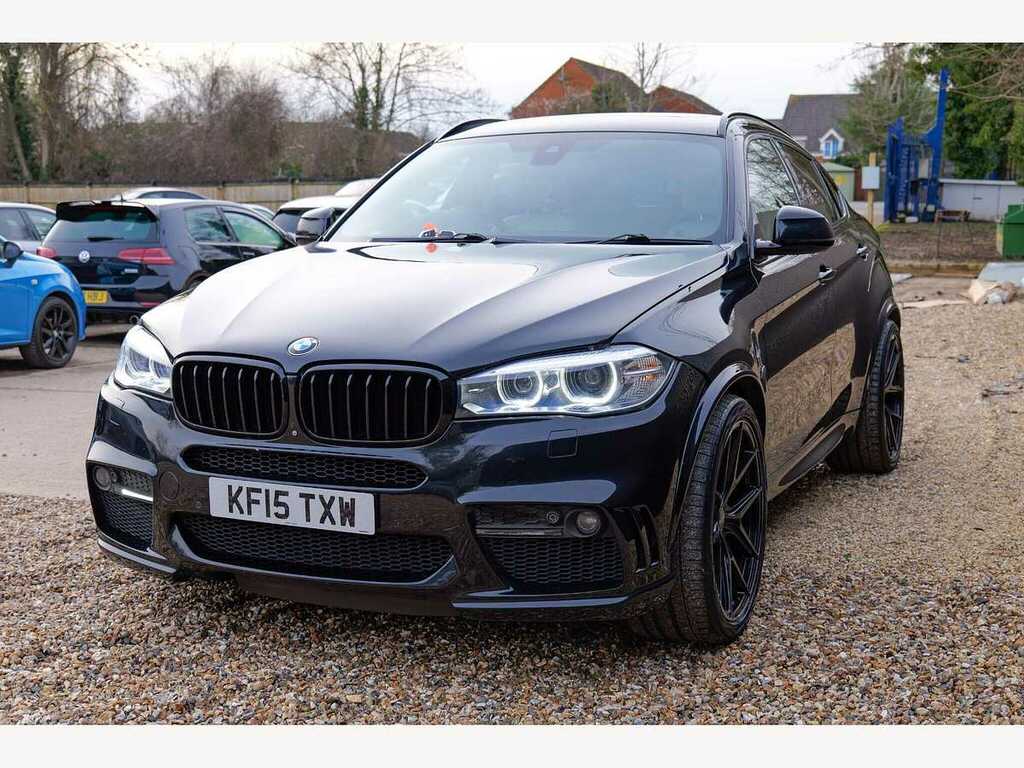 BMW X6 M50d Auto KF15TXW Black #3