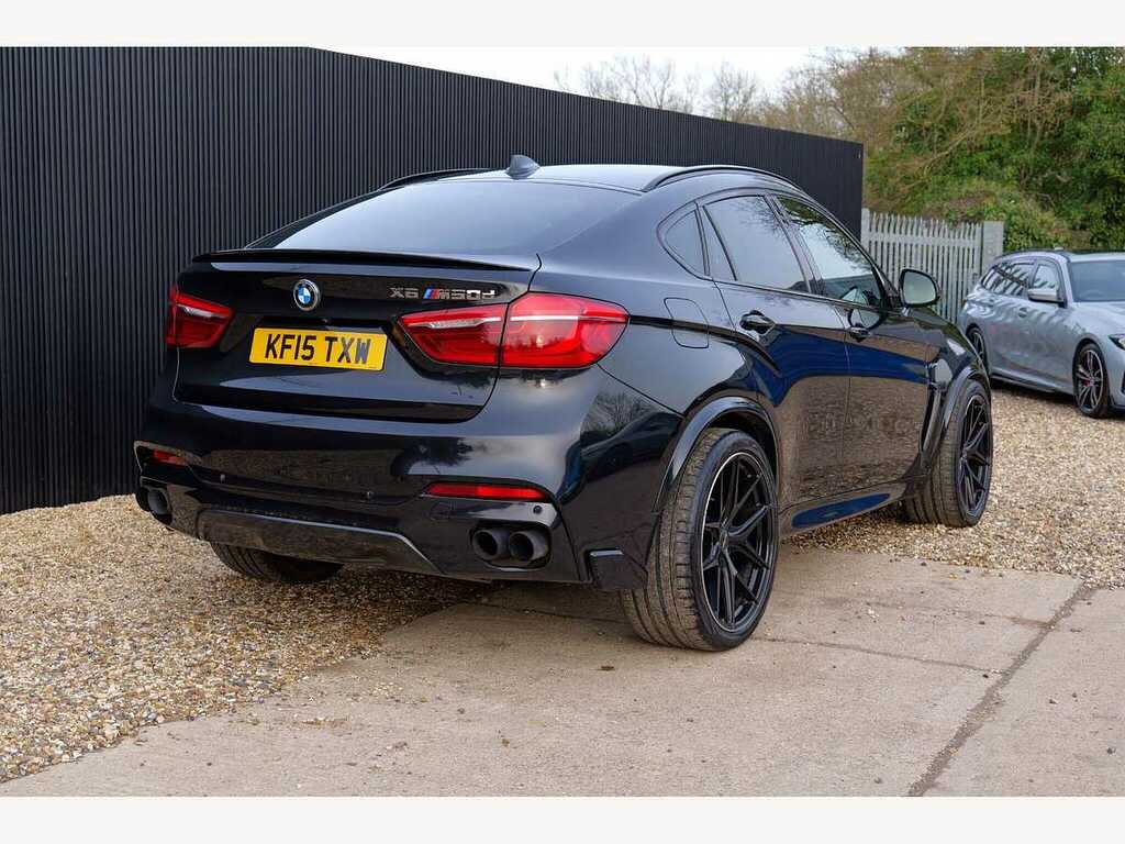 BMW X6 M50d Auto KF15TXW Black #6