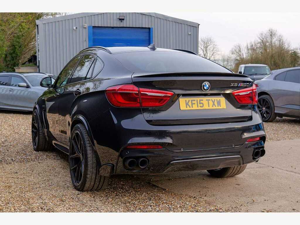 BMW X6 M50d Auto KF15TXW Black #4