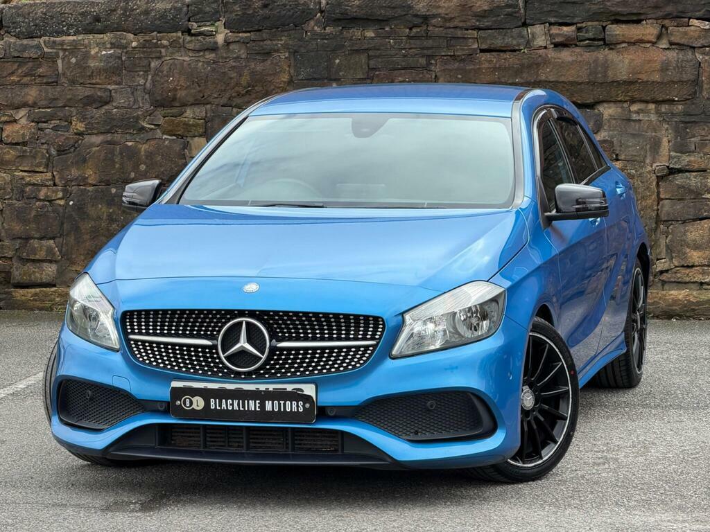 Mercedes-Benz A Class 2.1 A200d Amg Line Executive Euro 6 S S Blue #3