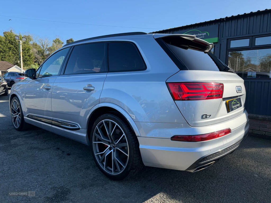 Audi Q7 3.0 Tdi Quattro Black Edition Tip FD18CFG Silver #5