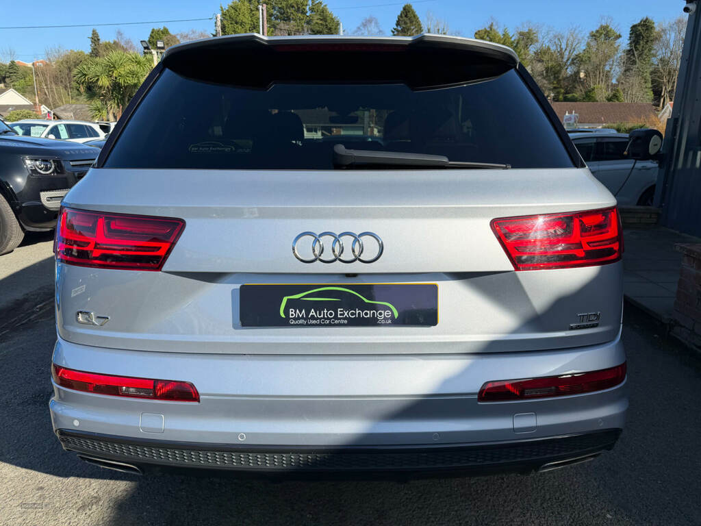 Audi Q7 3.0 Tdi Quattro Black Edition Tip FD18CFG Silver #6