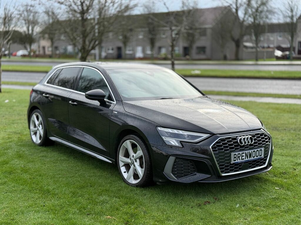 Audi A3 1.0 Tfsi 30 S Line Sportback S Tronic E Black