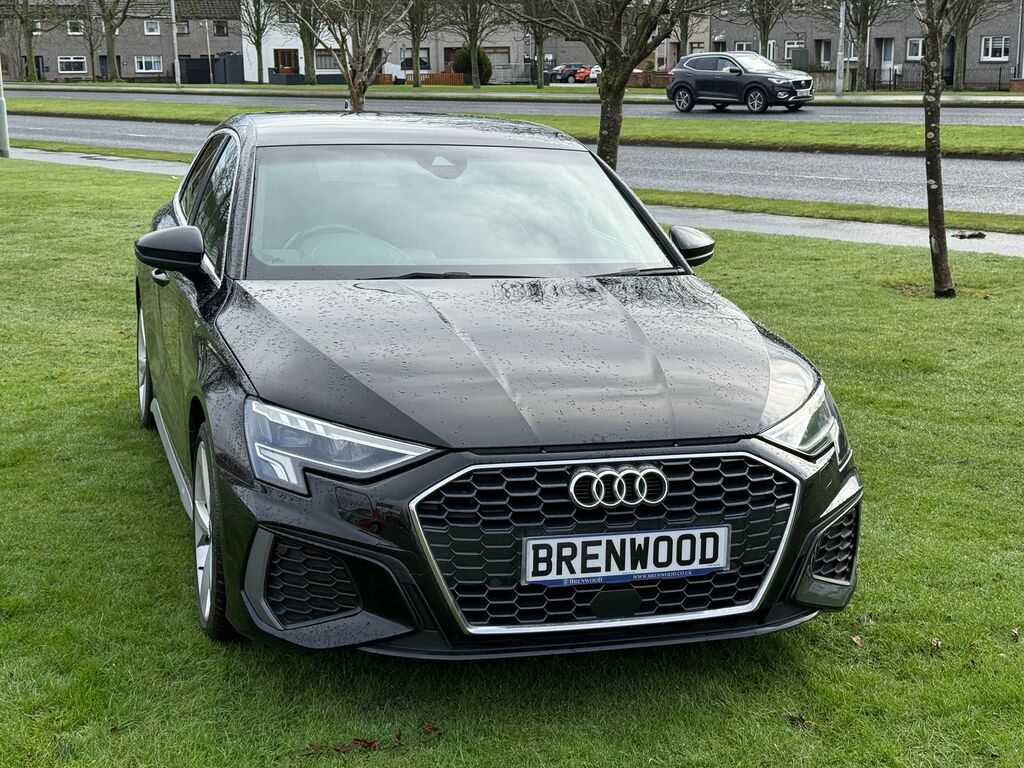 Audi A3 1.0 Tfsi 30 S Line Sportback S Tronic E Black #2