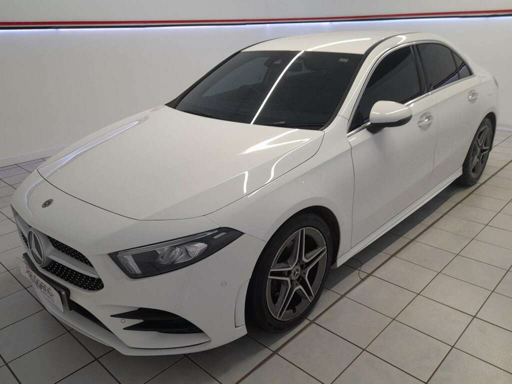 Mercedes-Benz A Class 1.5 A180d Amg Line Premium Saloon DA69PVW White #3
