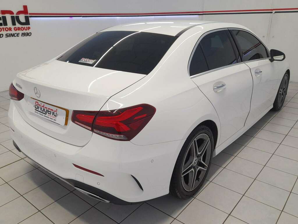 Mercedes-Benz A Class 1.5 A180d Amg Line Premium Saloon DA69PVW White #6
