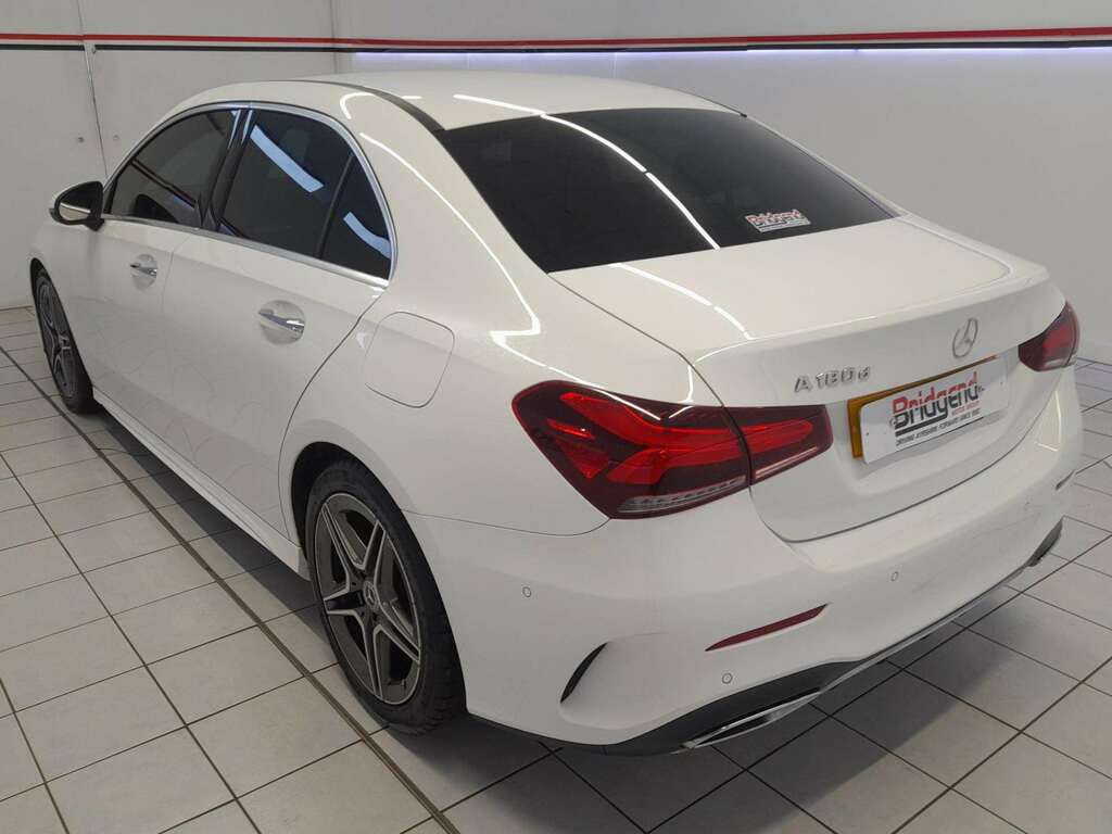 Mercedes-Benz A Class 1.5 A180d Amg Line Premium Saloon DA69PVW White #4