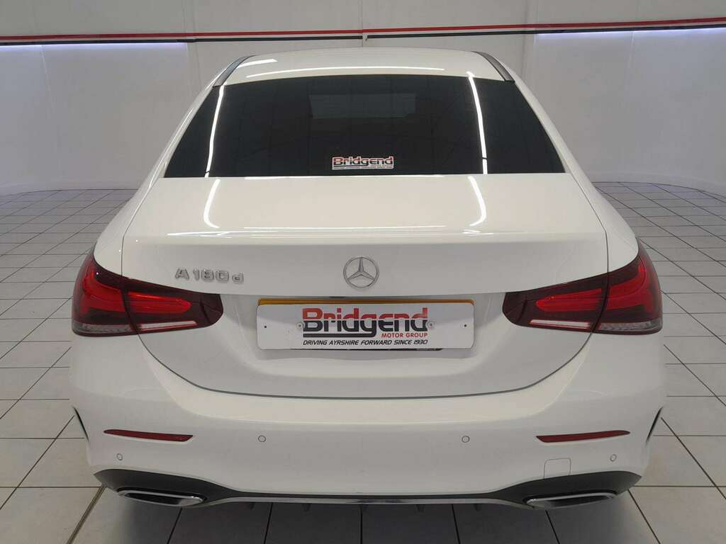 Mercedes-Benz A Class 1.5 A180d Amg Line Premium Saloon DA69PVW White #5